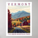 Search for vermont travel posters Vintage