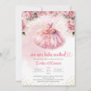 Search for dress baby girl shower invitations Ballerina