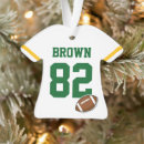 Search for football jersey christmas tree decorations Athlete