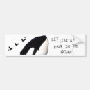 Search for save the whales bumper stickers Animal