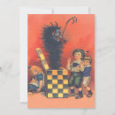 Search for krampus vintage christmas cards Devil