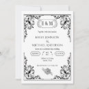 Search for dark romantic wedding invitations Formal
