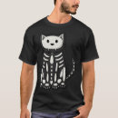 Search for skeleton cat tshirts Halloween