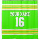 Search for green stripes shower curtains Sports
