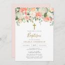 Search for peach christening invitations Pink