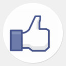 Search for social network stickers Facebook