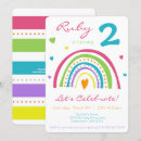 Search for rainbow heart invitations Pink