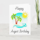 Search for beach lovers birthday cards Adult