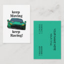 Search for auto racing business cards Professional