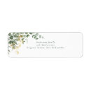 Search for rustic elegant floral return address labels Chic
