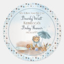 Search for umbrella baby shower stickers Bear