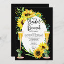 Search for brunch and bubbly invitations Black and white