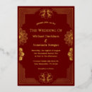 Search for gold foil geometric wedding invitations Chic