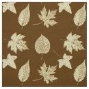 Search for autumn leaves fabric Tan