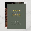 Search for dark green and gold wedding invitations Simple