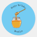 Search for honey bee illustration stickers Honeycomb