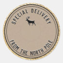 Search for christmas from santa labels Kraft paper