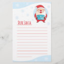 Search for santa claus personal stationery Letter to santa