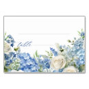 Search for blue flower table cards Blue and white flowers