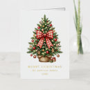 Search for premium christmas cards Watercolor tree