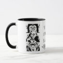 Search for modern graphic mugs Black and white