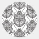 Search for hamsa hand stickers Zen doodle style