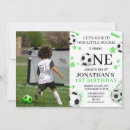 Search for sport 1st birthday invitations Soccer