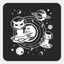 Search for cats in space stickers Kitten