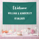 Search for green wedding banners Simple