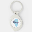 Search for vintage map key rings Blue