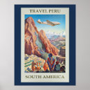 Search for peru vintage travel posters Tourism