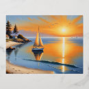 Search for tranquility postcards Sunset