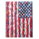 Search for americana notebooks Red white and blue