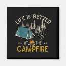 Search for funny camping magnets Retro