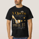 Search for happy birthday to me tshirts April