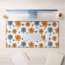 Search for orange floral mousepads Chic