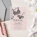 Search for pink black lingerie party invitations Lace