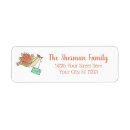 Search for birds return address labels Watercolor