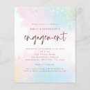 Search for brown engagement party invitations Script