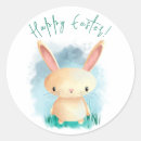 Search for happy easter bunny stickers Rabbit