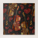 Search for hearts pattern puzzles Background