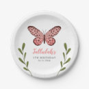 Search for butterfly paper plates Summer