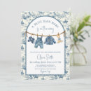 Search for denim baby shower invitations Jumpsuit