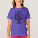 Search for owl girls tshirts Drawing