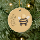 Search for bees christmas tree decorations Yellow