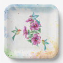 Search for hummingbird paper plates Colourful