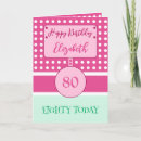 Search for dot pink cards Green