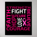 Search for breast cancer awareness posters Pink