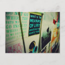 Search for meaning of life postcards Encouragement