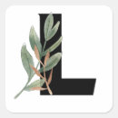 Search for monogram letter l stickers Watercolor